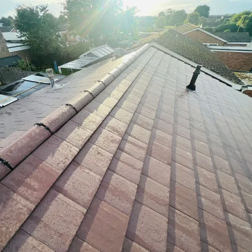 Roofing project by Premier Roofline in Bedford